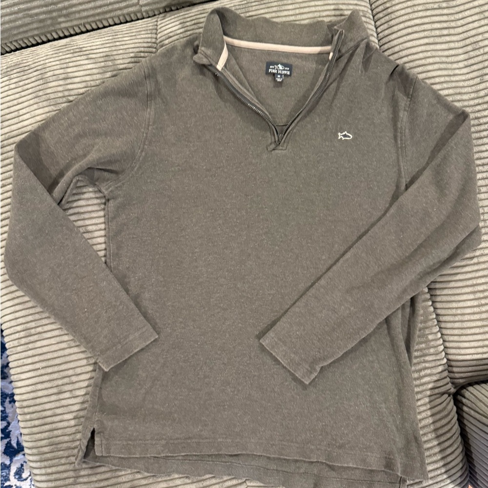 Fish Hippie Men's Long Sleeve Jersey Shirt - Gray